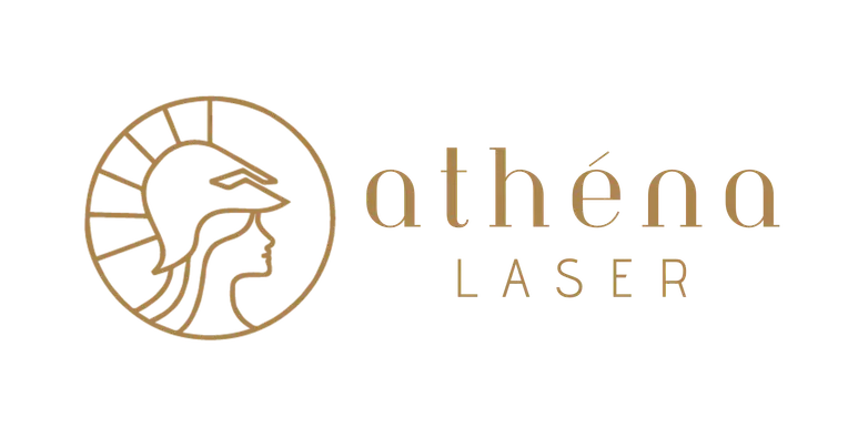 Athena laser logo doré mobile