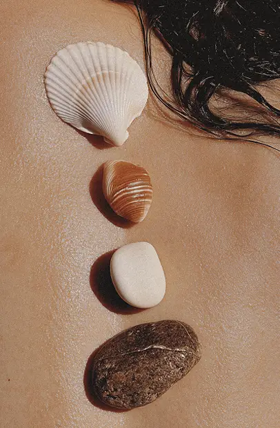Athena Laser peau bronzé avec coquillage